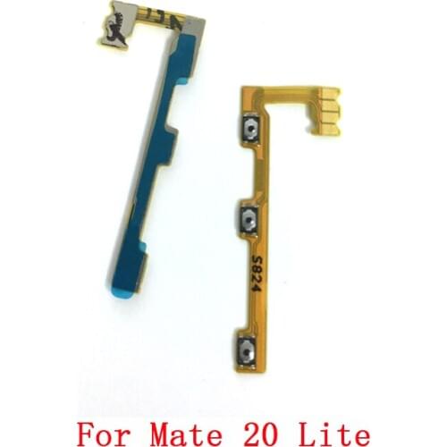 20pcs For Huawei Mate 20 Lite / Maimang 7 Power On Off Volume Switch Side Button Key Flex Cable Replacement Parts