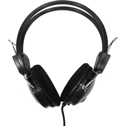 3.5mm Universal Noise Canceling Head-mounted Headset Wired Headphone with Mic for Computer