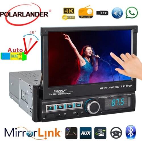 Hands-free 7110S 7 inch Support Bluetooth Support Bluetooth hands-free Car MP5 player