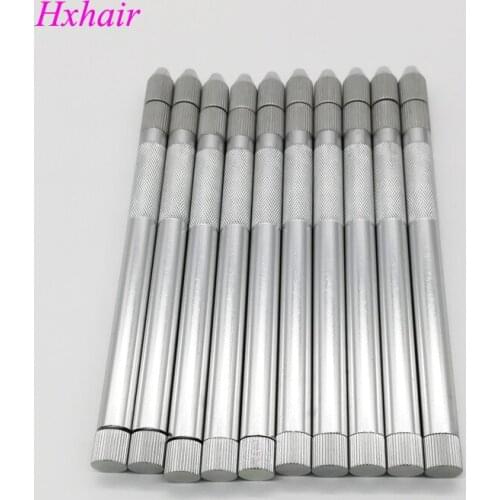 Freeshipping - 50pcs Aluminium Handle Multifunction Pulling Needle / Micro Rings Links / Loop Hair Extension Tools
