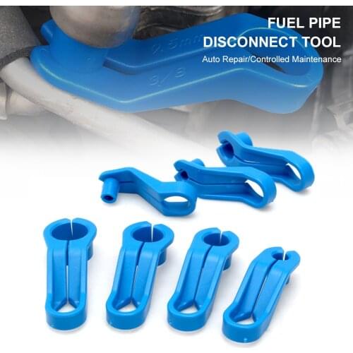 7pcs Ac Fuel Line Disconnect Tool Air Conditioning Quick Removal Tool Set Replacement Ford Chrysler 7/8"-1/4" Car Supplies Tools