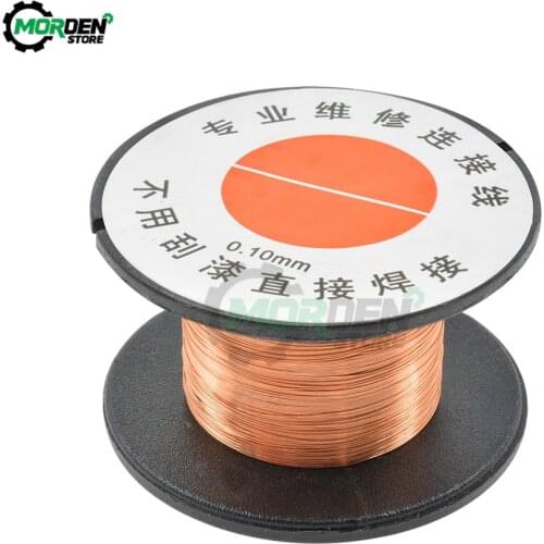 JLY 0.1mm Brass Copper Wires Beading Wire For Craft Jewelry Making DIY Cord String Accessories Copper Colors