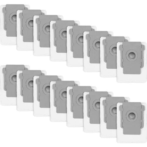 16 Pack Vacuum Bags for IRobot Roomba I3+(3550) I7+(7550) S9+(9550) I6+(6550) I8+(8550) Clean Base