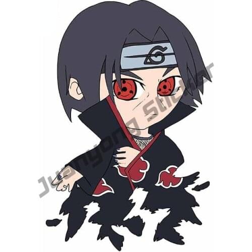 Itachi Ninja Custom Printing Car Stickers Scratch-proof for Window Trunk Bumper Truck SUV Fine Decor Decal Graphic PVC13x9cm