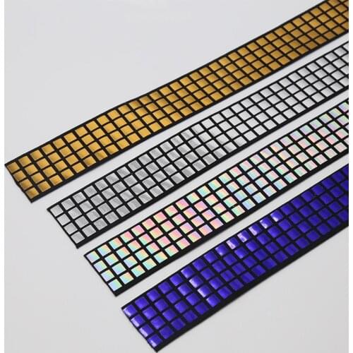 3.8CM Reflector elastic band DIY sewing accessories elastic belt rubber belt clothing bag pants elastic rubber