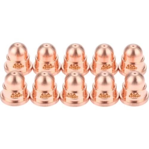 SHGO HOT-50 Pcs 45A Nozzle 220930 Nozzle for Plasma Cutting Torch Consumables Fine Cut Processes Welding & Soldering Supplies