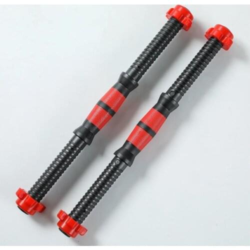 2/1Pcs 40cm Universal Dumbbell Rod Solid Steel Weight Lifter Fitness Exercise Tool Dumbbell Bar Accessories Fitness Equipment
