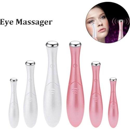 1pcs Vibration Eye Face Massager Anti-Ageing Wrinkle Dark Circle Pen Removal Rejuvenation Beauty Eye Care Pen Do Dropshipping
