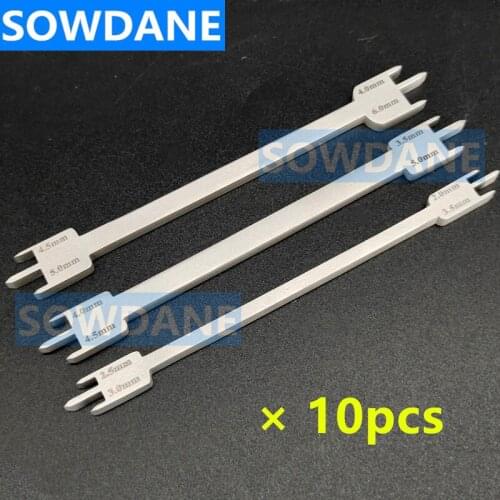 10 pieces Dental Orthodontic Bracket Positioning Height Position Gauge Dental Instrument Tools (3 Types for selection)
