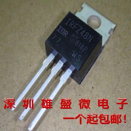 100% Original New In Stock IRFZ48N IRFZ48NPBF TO220 MOSN55V 64A 10pcs/lot