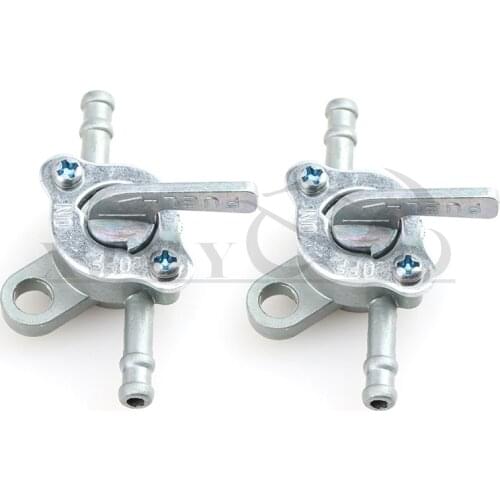 2 pcs 6mm Motorcycle Scooter Fuel Tap Gas Petrol Valve Fuel Tank Switch Motorbike Mini Auto Key Ring On Off High quality
