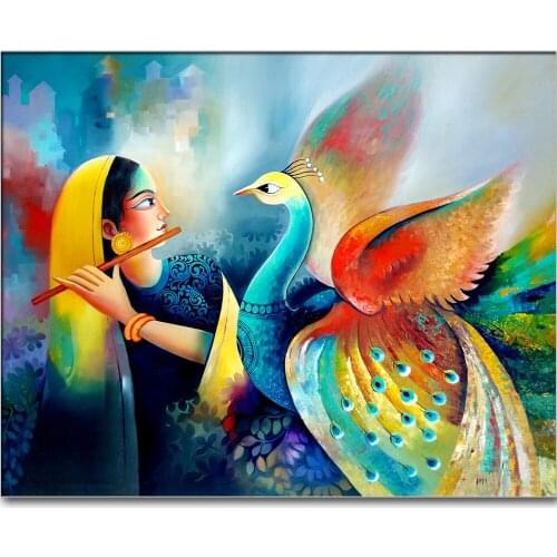 5D DIY Diamond Painting Cross Stitch Religious Embroidery Buddha Lotus Art, Diamond Mosaic Kit African Woman Crafts