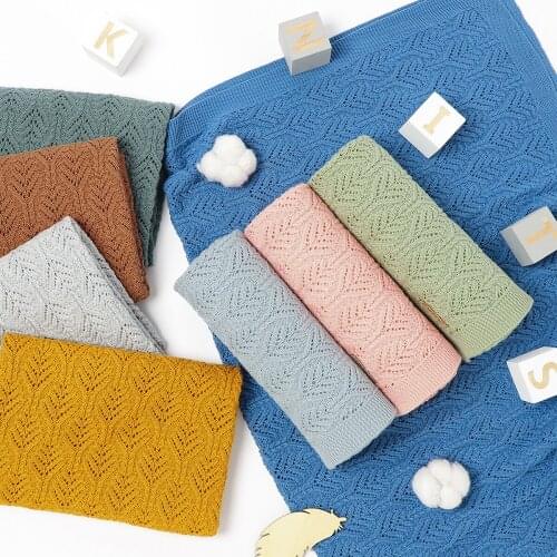 Photography Accessories 100*80cm Newborn Bebe Baby Blankets Cotton Stroller Bedding Quilts Toddler Kids Swaddling Wrap Infant