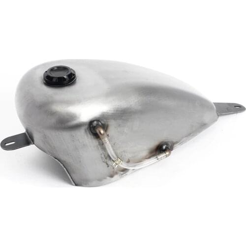 BIKINGBOY 9L Gas Fuel Tank Cap For Honda Steed VT 600 Shadow VLX 400 600 Handmade 1.5mm Thick Steel Classic Custom