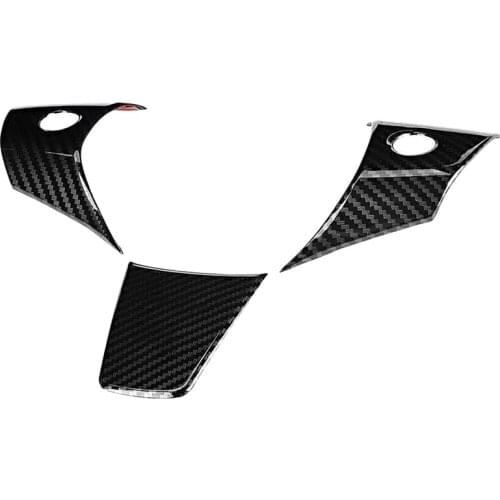 For Tesla Steering Wheel Sequins, Used for Tesla Model 3 Model Y Carbon Fiber Steering Wheel Decorative Stickers