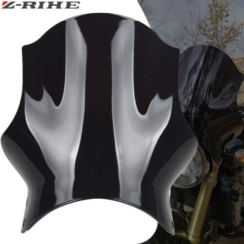 Motorcycle Wind Deflectors Windshield Windscreen for yamaha V-Max 1200 VMax1200 Honda CB400 CB600 CB750 CB900 CB919 CB250 Hornet