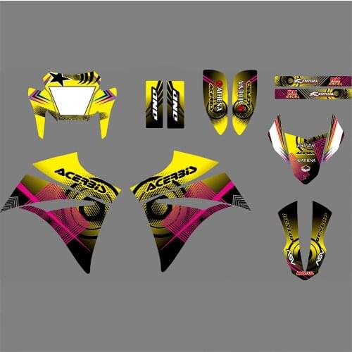 For YAMAHA 660R XT 660R Customized Backgrounds Graphics Decals 3M Stickers kits For YAMAHA XT660R XTR660 660XTR XT660 R