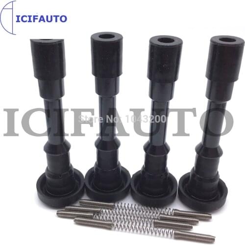 099700-048 New Ignition Coil Repair Rubber Boots Kit For Mitsubishi 4G18 Lancer Evo CZ 2.0L Mirage CJ 1.5L MD361710 MD362903