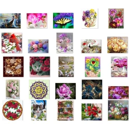 Dream flower cross stitch kit people 18ct 14ct UNprinting 11ct count print canvas stitches embroidery DIY handmade