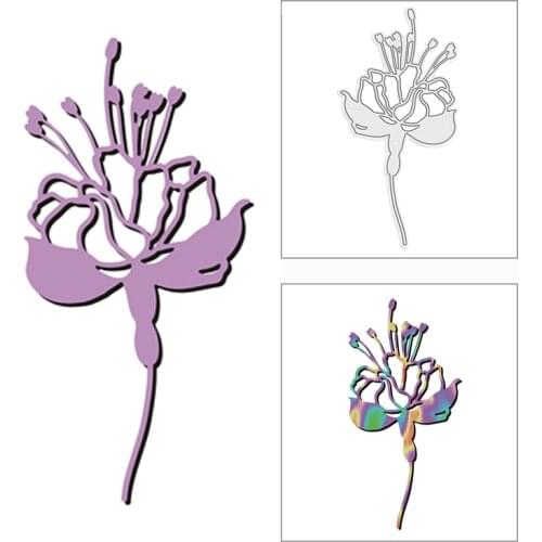 New 2021 Charming Textured Flower Metal Cutting Dies for DIY Scrapbooking and Card Making Decorative Embossing Craft No Stamps