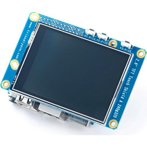2.8 inch resistive touch screen SPI interface supports NanoPi NEO/NEO2/Core development board resolution 240x320