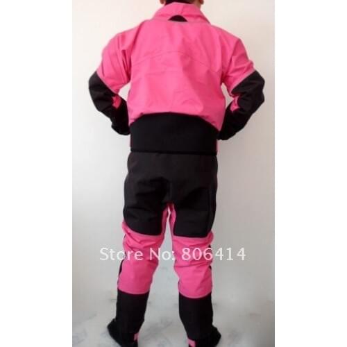 Dry suit for kayak,sailing,paddling,caneoing,fishing pink,red color is available