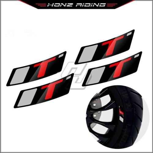 For Vespa 12" GTS 300 300ie Super sport Motorcycle Wheel Decal Reflective Sticker