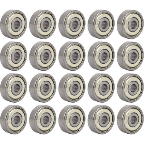 20pcs 635ZZ 5mmx19mmx6mm Double Shielded Miniature Deep Groove Ball Bearing