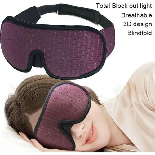 3D sleep eye mask shading sleep eye mask soft bandage eye mask sleep aid travel eye mask sleep mask shading