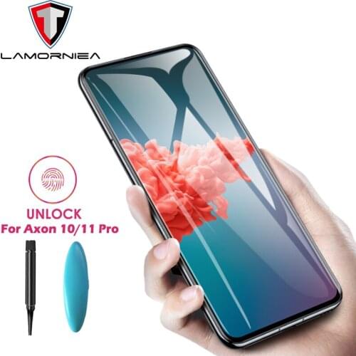 3D UV Tempered Glass For ZTE Axon 11 Pro 11Pro UV Liquid Full Glue Screen Protector For ZTE Axon 10 Pro 10S Pro Axon10Pro 10SPro