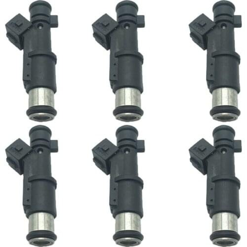 6Pcs Car Fuel injector for Dispatch Xsara 206 307 407 607 807 Expert 2.0 OEM 1984E2 01F003A 1984.E2 348004 75116328 0280156328