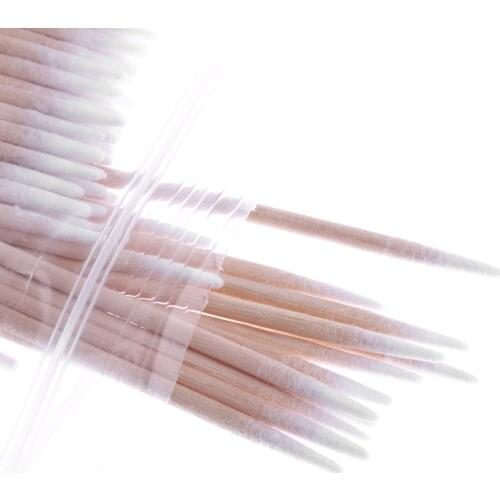 600x Microblading Tattoo Supply Cotton Swabs Makeup Applicator S M L