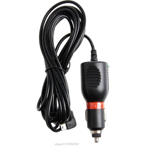 Car Vehicle DC Power Charger Adapter Cord Mini USB Cable for garmin GPS Nuvi 1.5A Jy15 21 Dropship