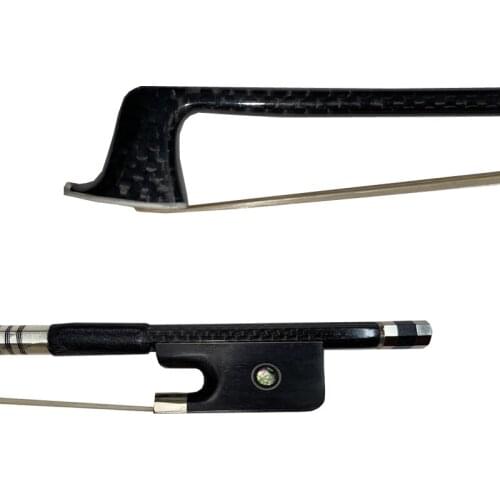 Free shipping 3pcs Top Braided Carbon Fiber Viola Bow High Grade Carbon Fiber Viola Bow Student Viola Bow