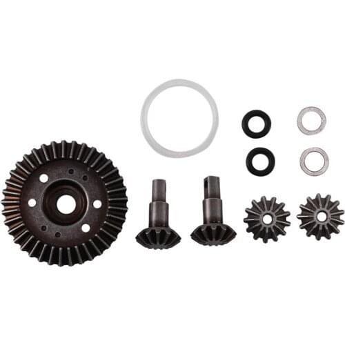 Differential Gear Assembly Diff Gear Set for Traxxas Slash 4X4 HQ727 REMO 1/10 RC Car Upgrade Part Accessories