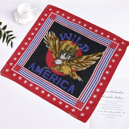 Cotton Unisex Hip Hop Black Bandana Fashion Paisley Headwear Hair Band Neck Scarf Wrist Wraps Square scarves Handkerchief