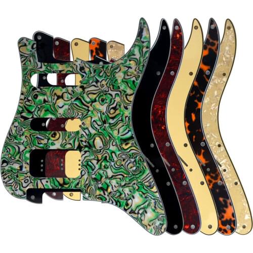 Quality Guitar Parts -For US Fd 11 Screw Holes MIM Start HSS SSH Humbucker Guitar Pickguard No Control Hole Scratch Plate