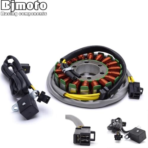 BJMOTO Motorcycle Generator Stator Coil For Kawasaki EX250 EX 250 Ninja 250R Ninja250R 2008-2012 21003-0074