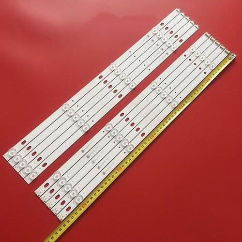 Nuevo 10 unids/set tira de LED para iluminacin trasera para LG 55UJ6300 55UJ6307 55UJ635V 55UJ634V 55UJ630V 55LJ5500 55UJ635