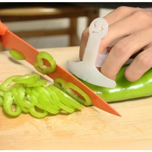 Plastic Finger Hand Guard Finger Protector Knife Slice Chop Safe Slice Kitchen Cooking Tools Accessory DHL Free Shipping SN294