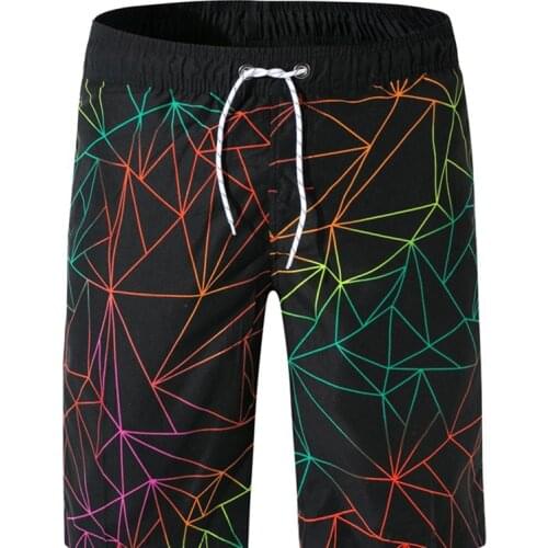 Tailor Pal Love Quick Dry and soft Printed plus size beach pants for Summer swimming wading casual sports shorts