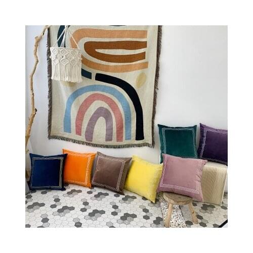 Casual Blankets Carpet Decoration Fashion personalized creative tapestry knitted sofa blanket Original Single Tapestry Sofa Mat