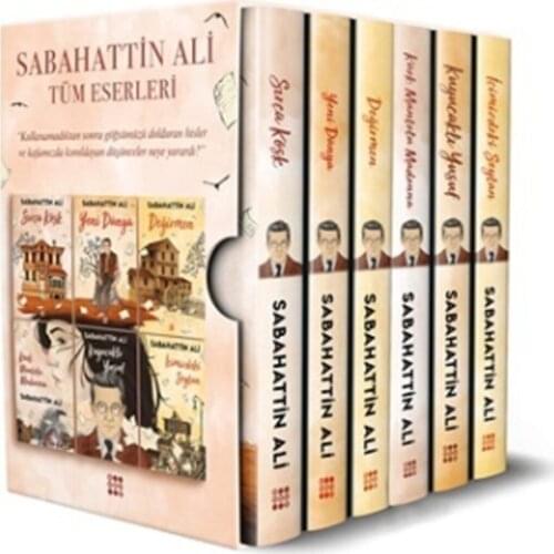 Sabahattin Ali All Works-6 Book KutuluSIRÇA PAVILION NEW WORLD MILL FUR COAT MADONNA KUYUCAKLI YUSUF İÇİMİZDEKİ DEVIL