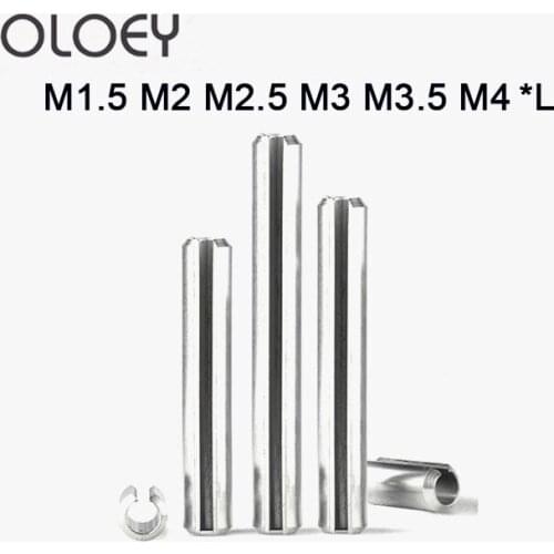 Cotter Pin GB879 M1.5 M2 M2.5 M3 M3.5 M4*L 304 Stainless Steel Positioning Elastic Cylindrical Cotter Pin Dowel Tension Roll Pin