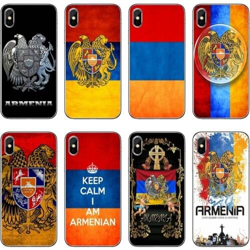 Silicone Phone Case For Huawei Honor 20 10i 9X 10 Lite 8S 8C 8X 7C 7X 7A 6C Pro 6 6A 6X 5A 5C Armenia Flag Soft Cover