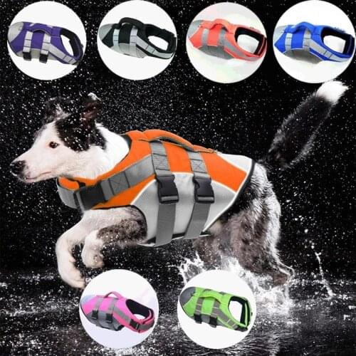 Pet Dog Life Jacket Safety Vest Dog Clothes Dog Vest Swimsuit Pet Swimsuit