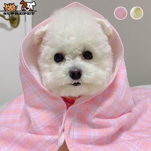 SUPREPET Cotton Yarn Pet Blankets Air Conditioner Quilt Outdoor Picnic Mat Cute Dog Accessories Comfortable Pet Bath Towel