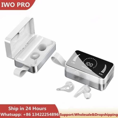 New H3 TWS Wireless Bluetooth Earphones 3500mAh Charging Box 9D Stereo Sports Waterproof Earbuds Headset For Apple Huawei Xiaomi