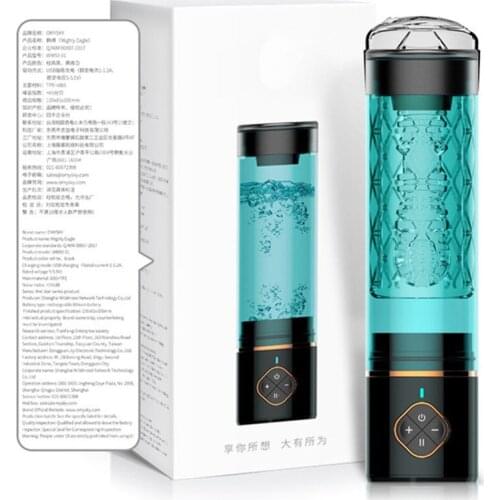 Masturbator Cup Vacuum Pump Water Bath Penis Enlargement Electric Male Penis Delay Training With Spa Sex Machine For Man Toys L1