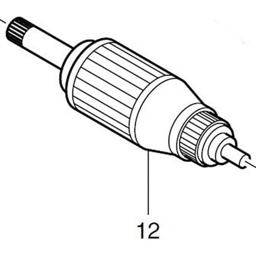ARMATURE 220V Rotor 512758-4 Replace For Makita JN3200 JS3200